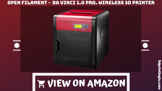 [Open Filament] da Vinci 1.0 Pro 3D Printer Review